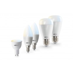  Smartlampen Set Bestaande Uit 2X E14, 2X E27 En 1X Gu10 