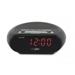 Caliber ️HCG002 - Wekkerradio met dual alarm - Zwart